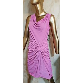 Vestido Stretch Drapeado NEW YORK COMPANY (M) NUEVO ETIQUETAS