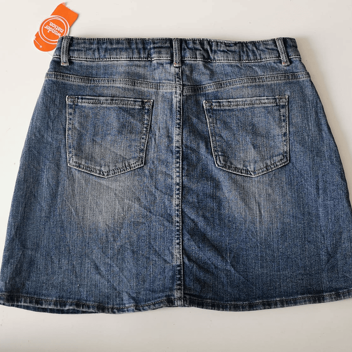 Mini Falda Denim Stretch WONDER NATION (S-M) NUEVO ETIQUETA 4