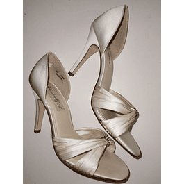 Zapatos Novia Rhinestone COLORIFFICS BRIDAL SHOES (8M 38.5) 