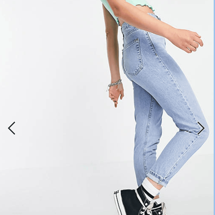 MARCA BRITANICA TOPSHOP- EXCLUSIVOS -  MOM JEANS/ W28  L30/ TALLA 38 ﻿JEANS NUEVOS CON ETIQUETA 4