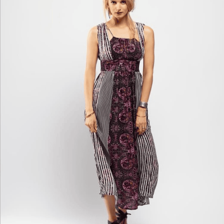 Vestido Mayan Temple Maxi dress FREE PEOPLE (XS-S) COMO NUEVO 2