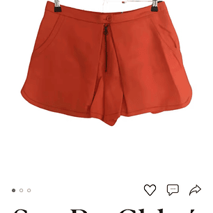 Wool Mini Shorts SEE BY CHLOE Verde (S) COMO NUEVO