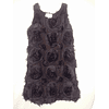 Vestido Seda Flores 3D AMP BORDERS (S/M)