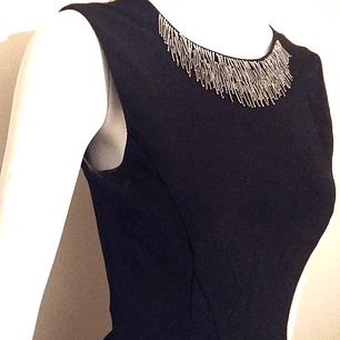 Vestido Tubo Collar Plata H&M (XS)