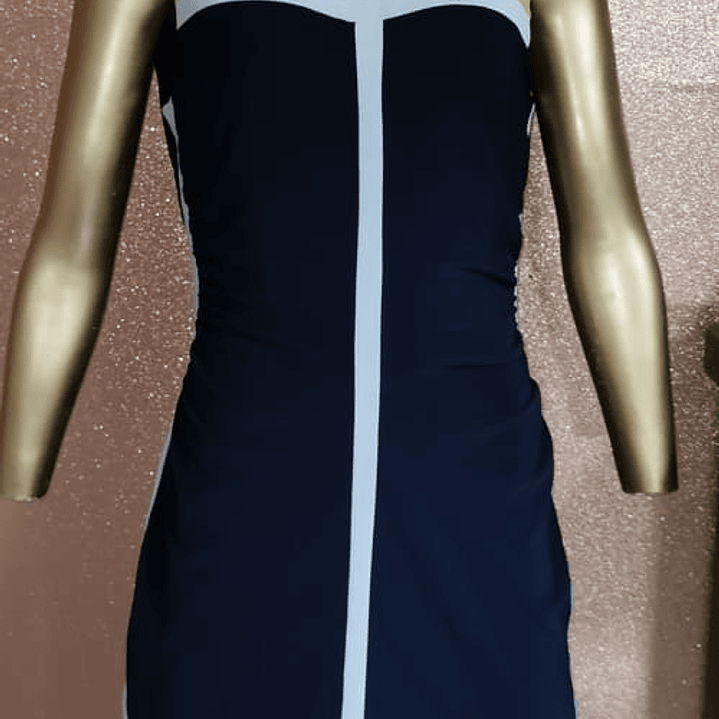 Vestido Sin Mangas Lycra Drapeado RALPH LAUREN (S-M) 4