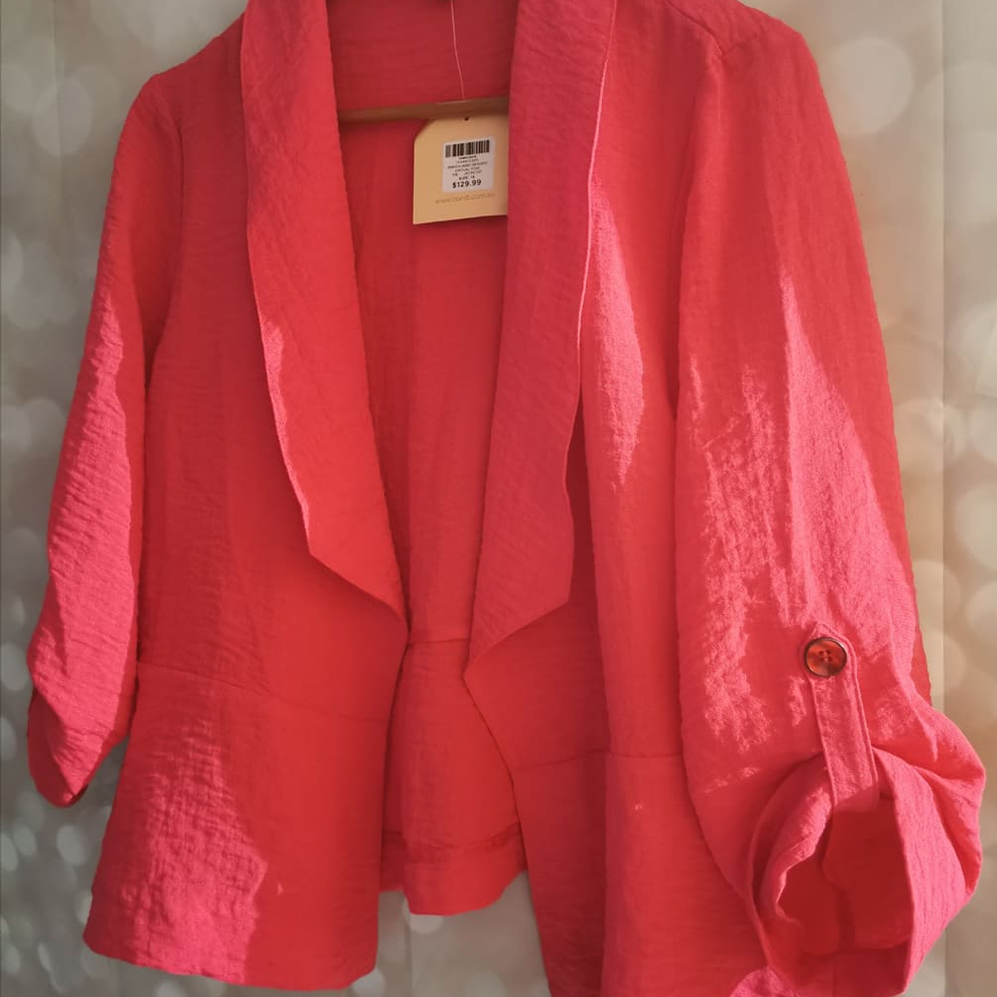 Blazer REBECCA JACKET PINK NONI (L) NUEVO ETIQUETA 2