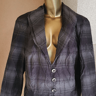 Blazer Diseño Bordados Brillos GERRY WEBER (XL) COMO NUEVO