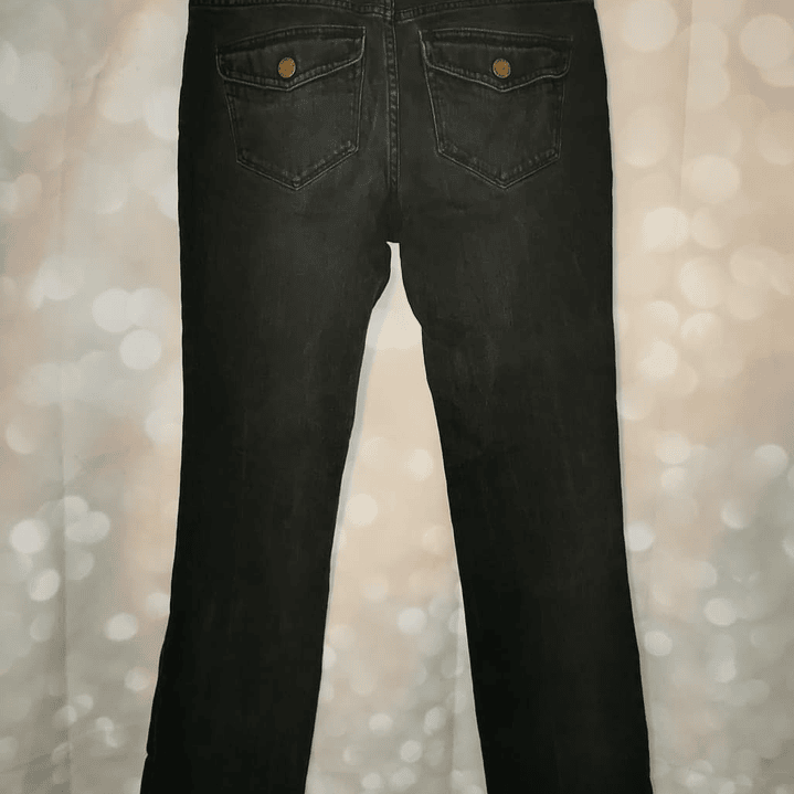 Jeans Petite Negro RALPH LAUREN (XS-S) 1