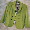 Blazer Diseño Lime Green TAHARI ARTHUR S. LEVINE (M)