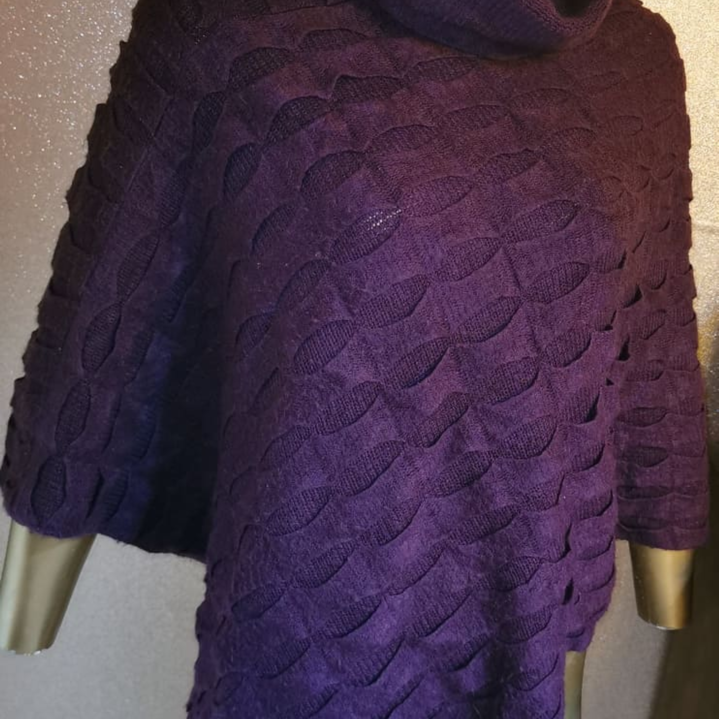 Poncho Diseño Purple (Unitalla) 2