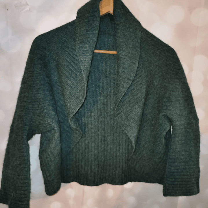 Cardigan Alpaca Blend Shawl Collar BANANA REPUBLIC (M) 4