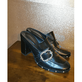 Zapato Diseño Tachas Hebilla THE KOOPLES (36)