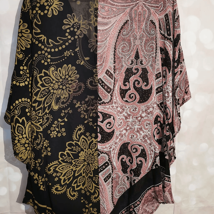 Top Manga Kimono Diseño Paisley BLISS-I-TUDE (XL) 2