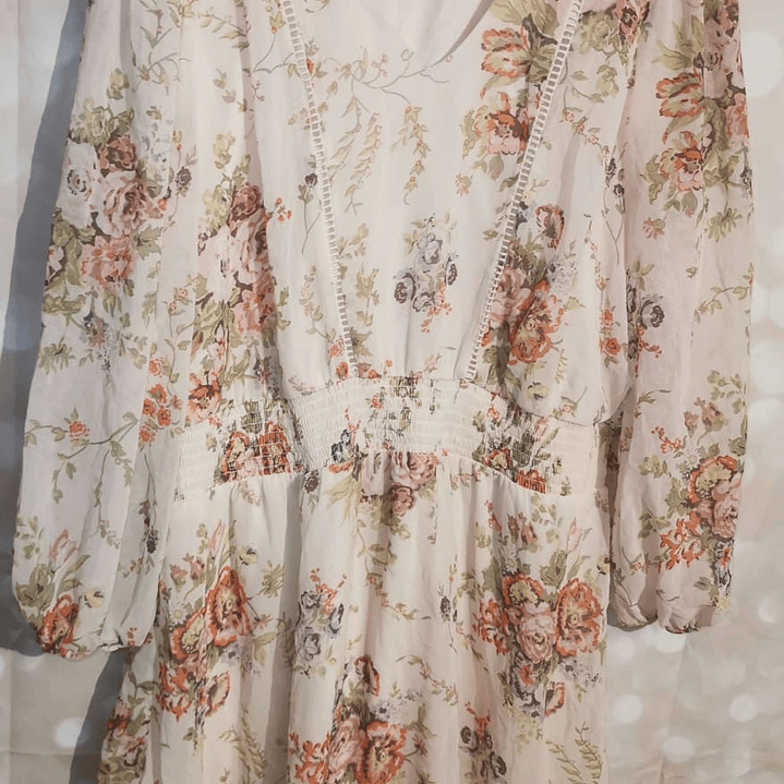 Vestido Floral Estilo ZIMMER.MANN LAUREN CONRAD (XXL) NUEVO 4