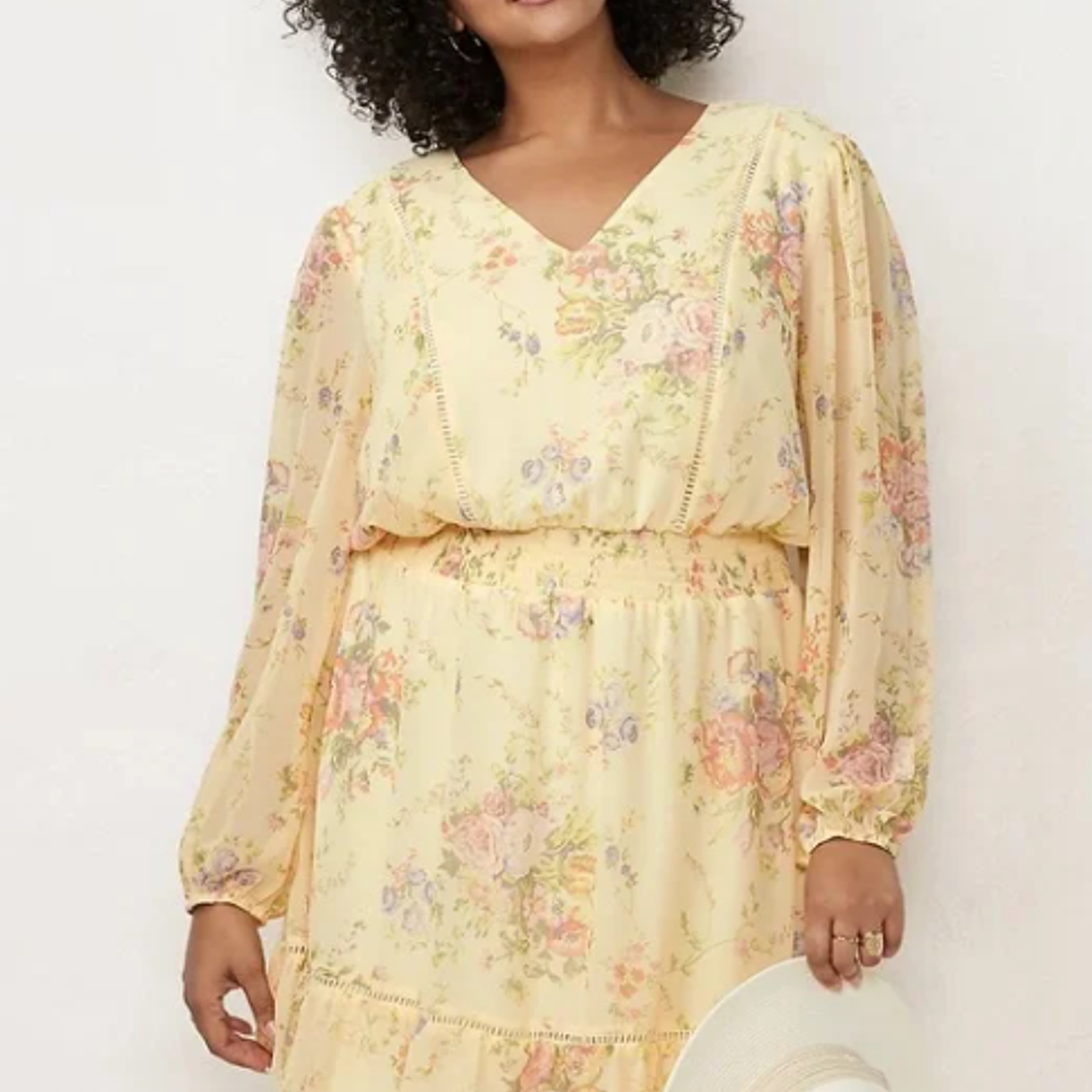 Vestido Floral Estilo ZIMMER.MANN LAUREN CONRAD (XXL) NUEVO 1