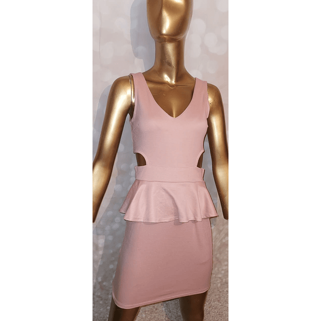 Charlotte russe peplum outlet dress