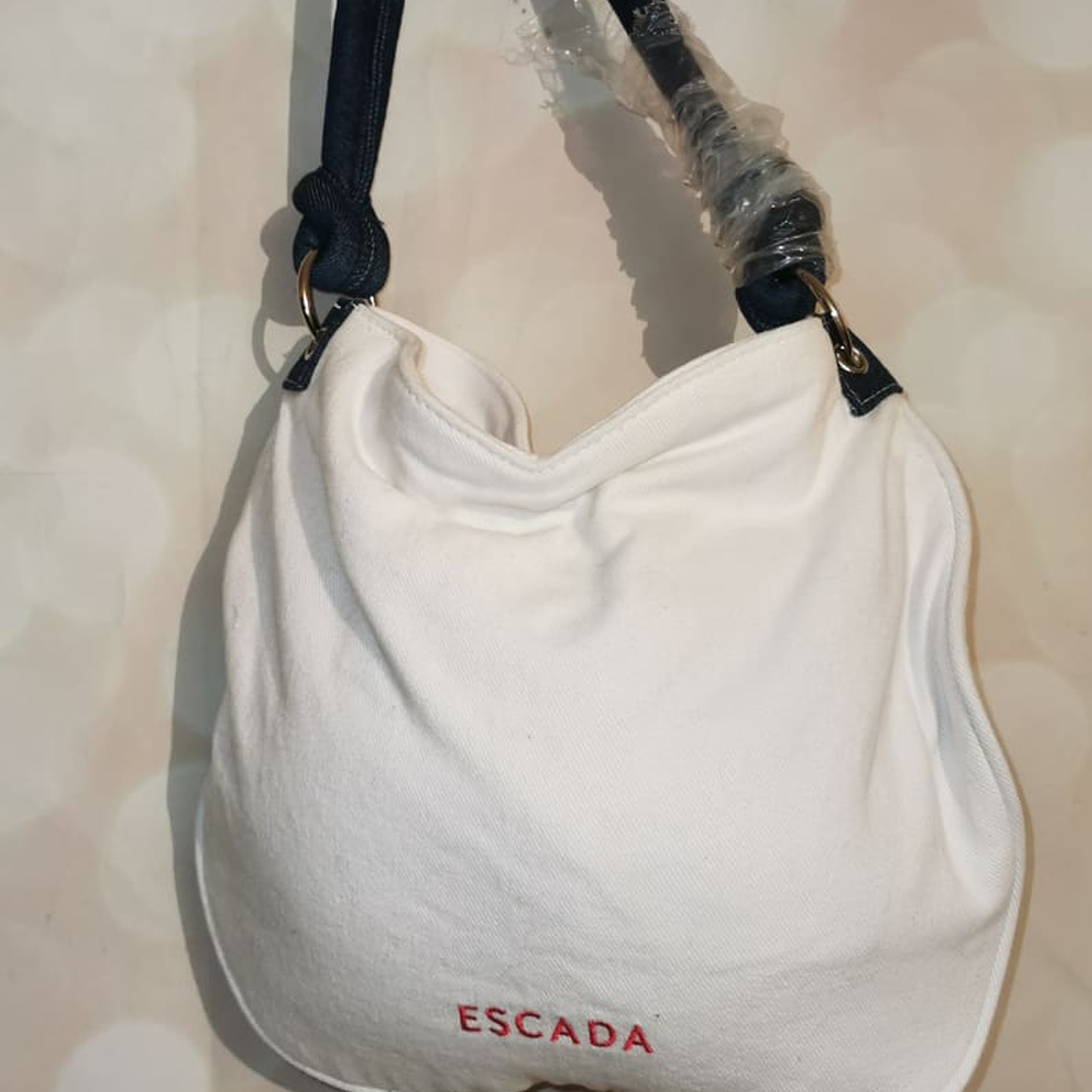 Cartera Hobo Denim Ibiza Hippie ESCADA NUEVO 1