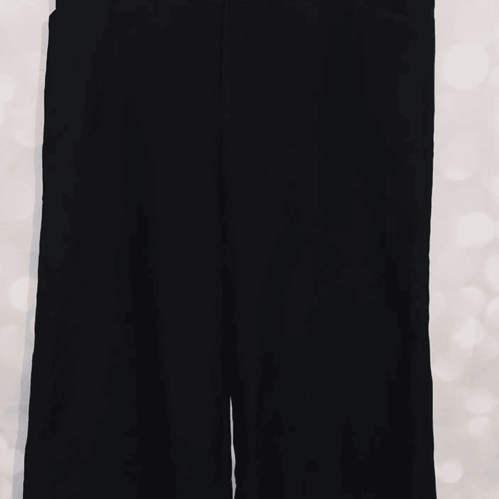 Pantalón Palazzo Cropped 65% Lana CALVIN KLEIN (M-L) 1