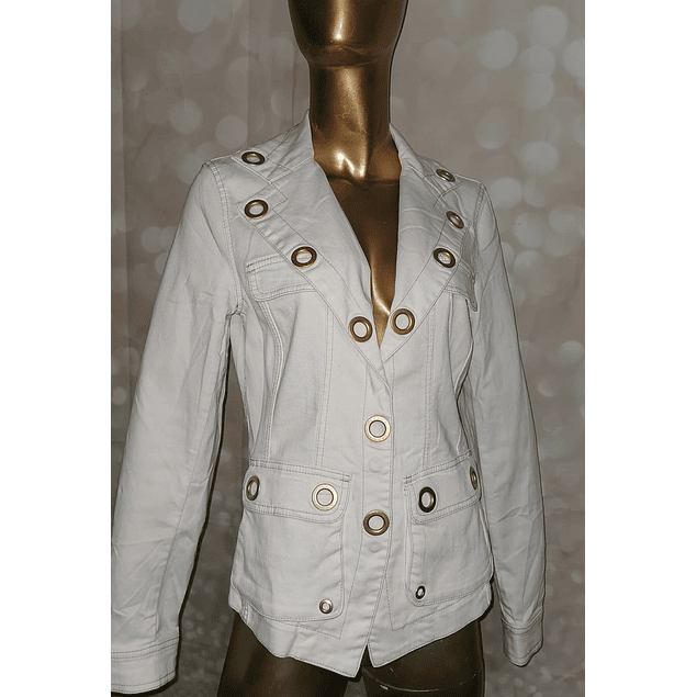 Chaqueta Denim Herraje Dorado ESCADA (M)