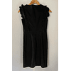 Vestido Little Black Dress Frills ZARA (S)