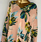 Blusa/Top Flores Sedoso WORTHINGTON (XXL) NUEVO - Miniatura 1