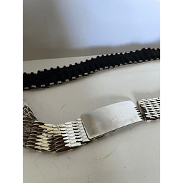 Cinturón Diseño Metal Scales Stretch (L) 