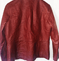 Chaqueta 100% Cuero Burgundy  VintageBAGATELLE (M)  - Miniatura 4