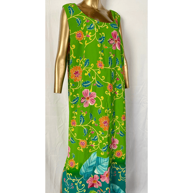 Vestido Maxi Sedoso Flores GABRIELLE (XXL) NUEVO