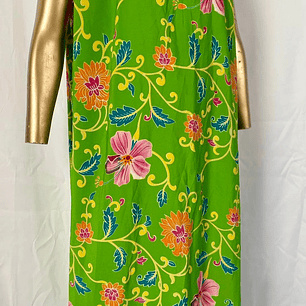 Vestido Maxi Sedoso Flores GABRIELLE (XXL) NUEVO