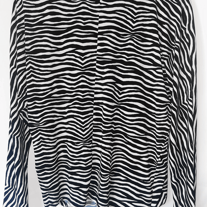 Polera Manga Larga Zebra MICHAEL KORS (M) NUEVO 3