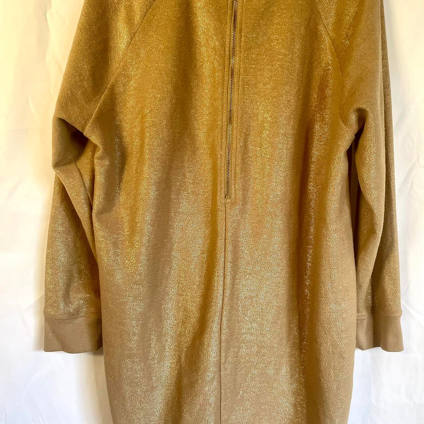 Vestido Pullover Cadena Oro MICHAEL KORS (XL)  Gold Chain Sweater Dress 7