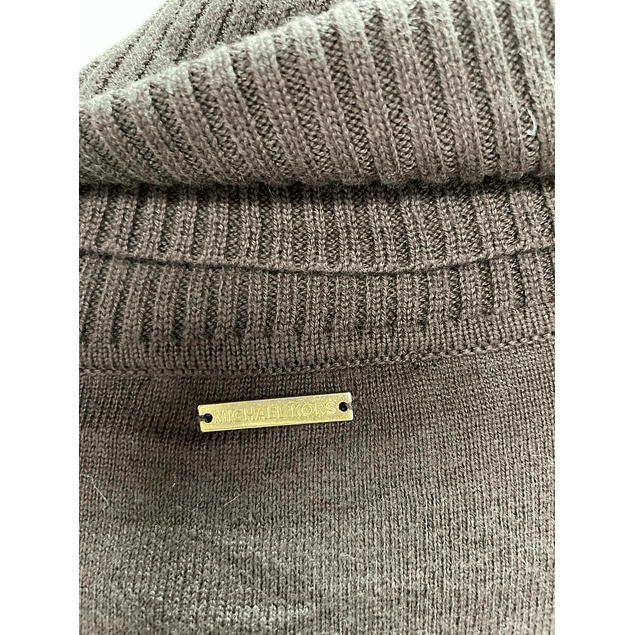 Suéter Cowl Neck Flecos MICHAEL KORS (M) NUEVO ETIQUETAS