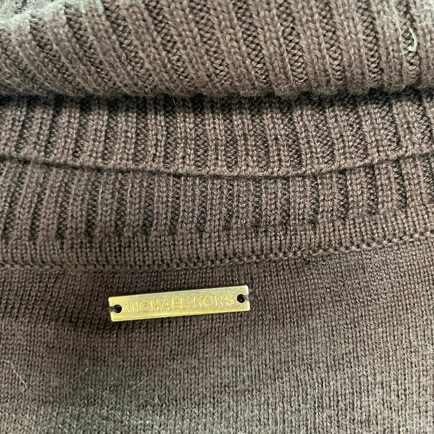 Suéter Cowl Neck Flecos MICHAEL KORS (M) NUEVO ETIQUETAS 6