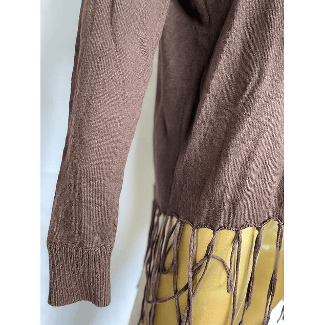 Suéter Cowl Neck Flecos MICHAEL KORS (M) NUEVO ETIQUETAS