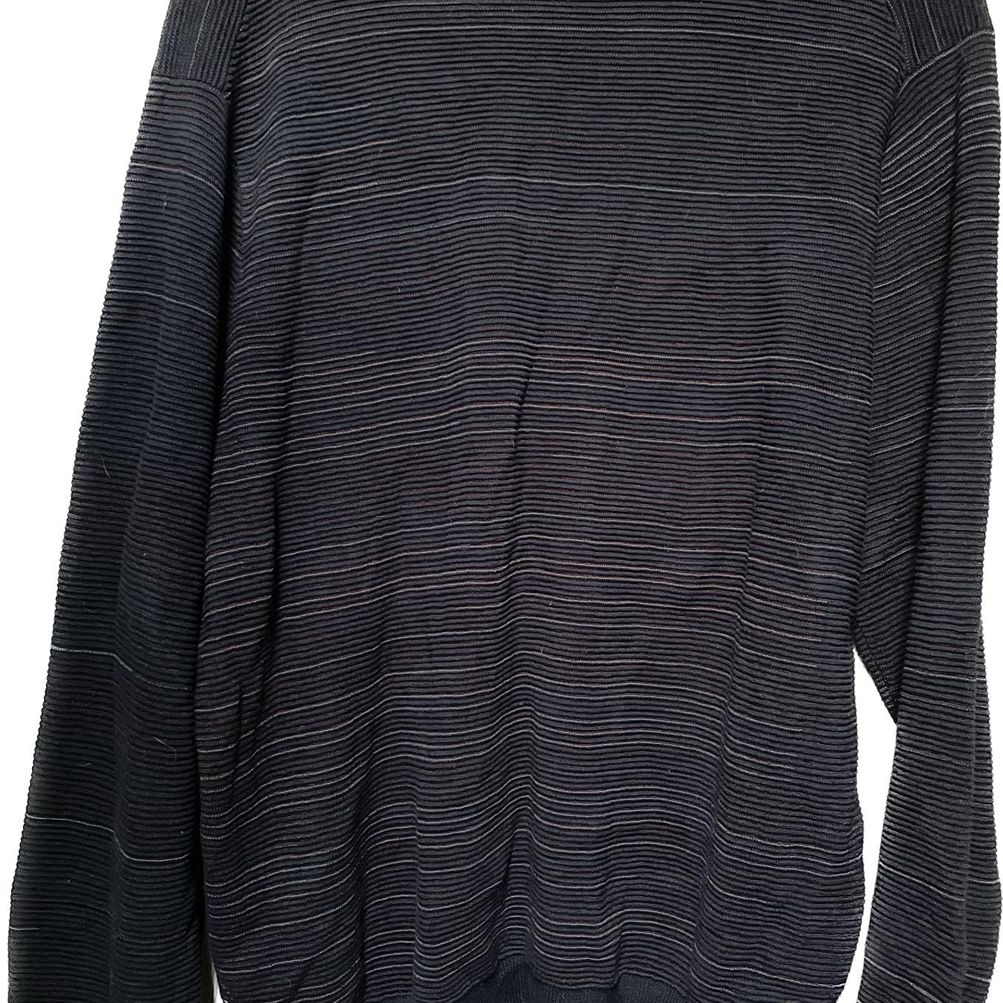 Suéter Pinstripe PERRY ELLIS (XL) NUEVO ETIQUETAS 3