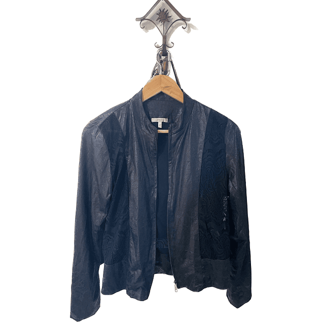 Chaqueta Encaje/Ecocuero HALO (M)