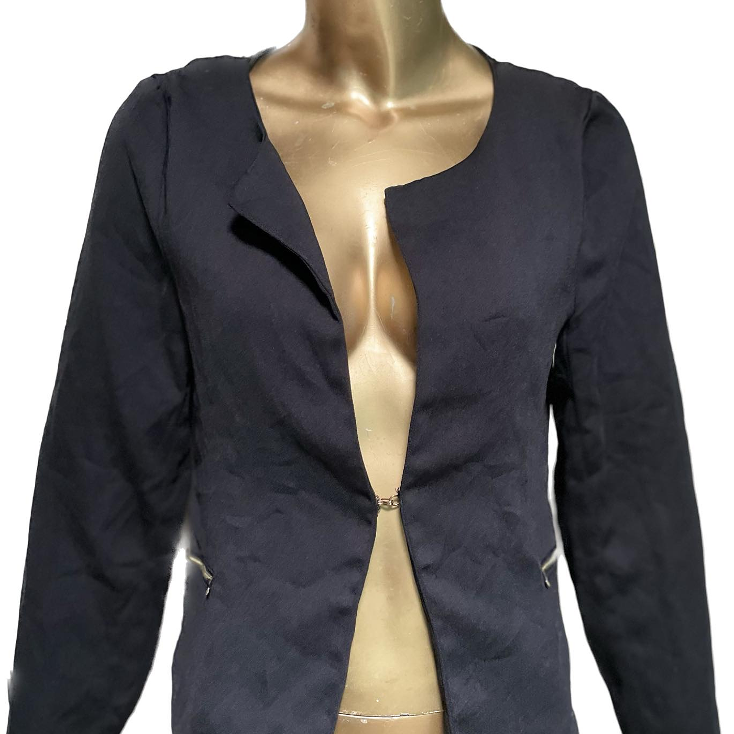 Exclusivo Blazer Sexy Cadenas Espalda TOPCHIC (S-M) COMO NUEVO 6