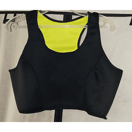 Top Peto Deportivo Símil Neopreno (XS) NUEVO 