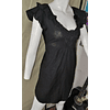 Little Black Dress Bordado Lino DOROTHY PERKINS (S) 