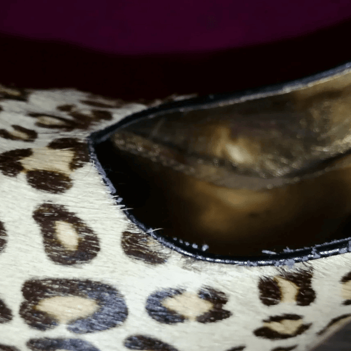 Zapatos Plataforma Cuero Leopardo STEVE  MADDEN (38.5) 5