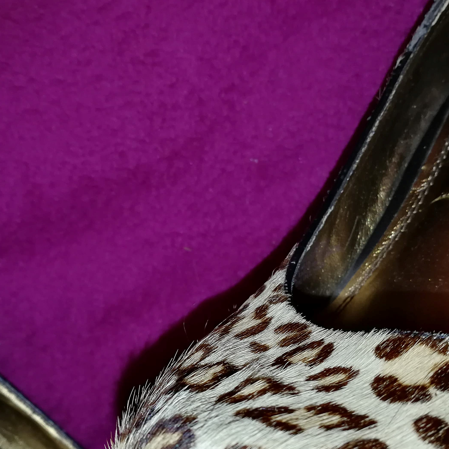 Zapatos Plataforma Cuero Leopardo STEVE  MADDEN (38.5) 8