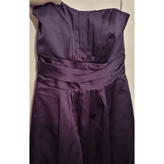 Vestido Strapless Midi DAVID'S BRIDAL Purpura (6US-M)