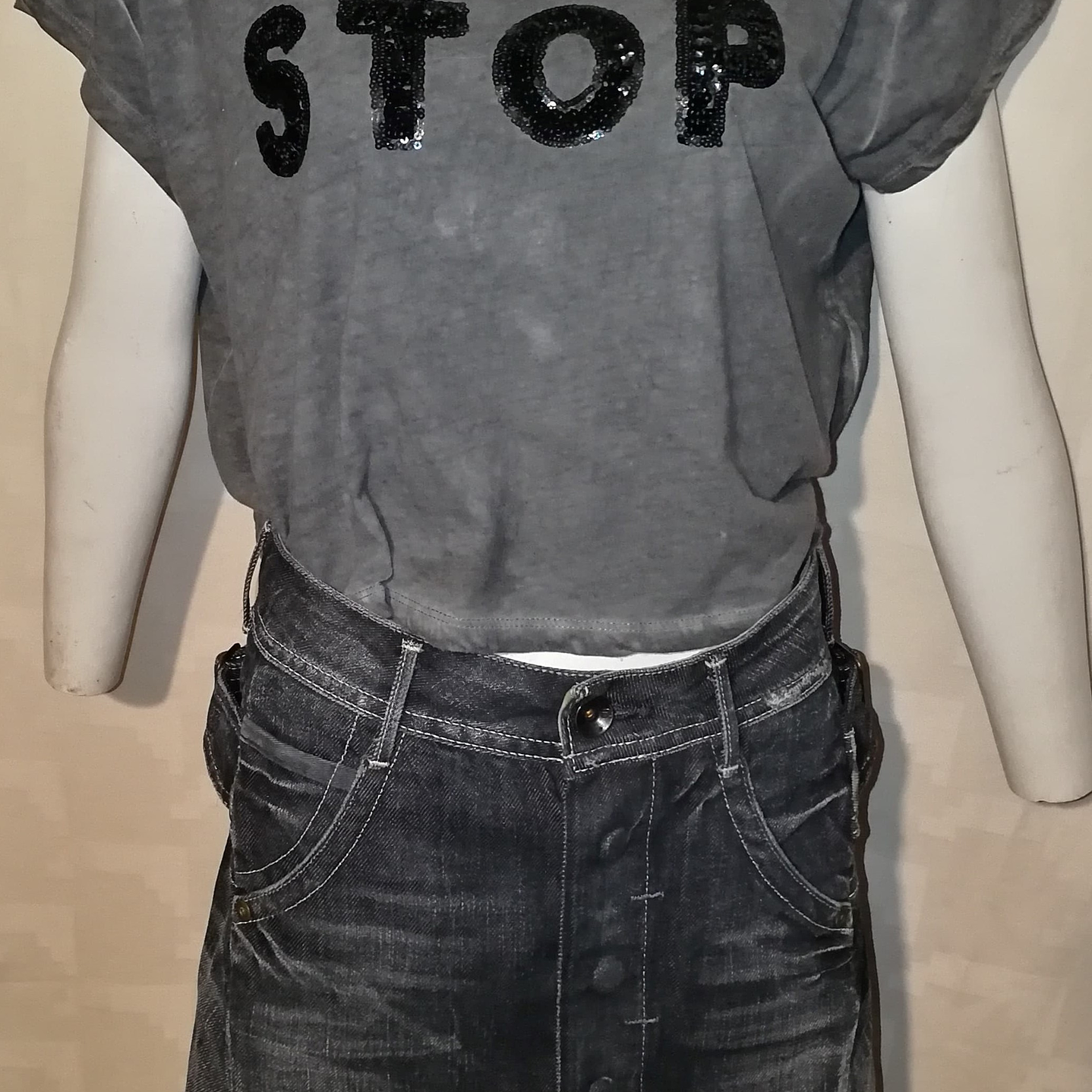 Falda Denim Botones  G-STAR RAW ITALY (S) COMO NUEVO 13