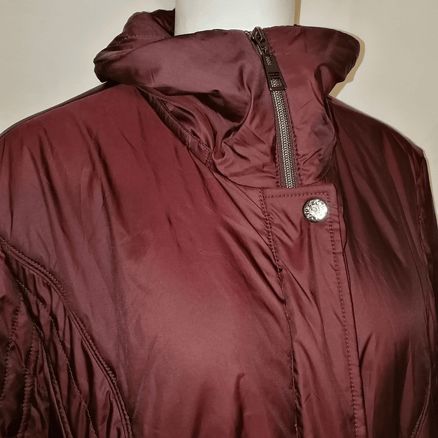 Parka Acolchada Satinada Metalizada JACKET & COAT (XL) COMO NUEVO