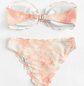 Bikini Bandeau Escote Corazón Scalop Tie Dye (XS-S) - Miniatura 2