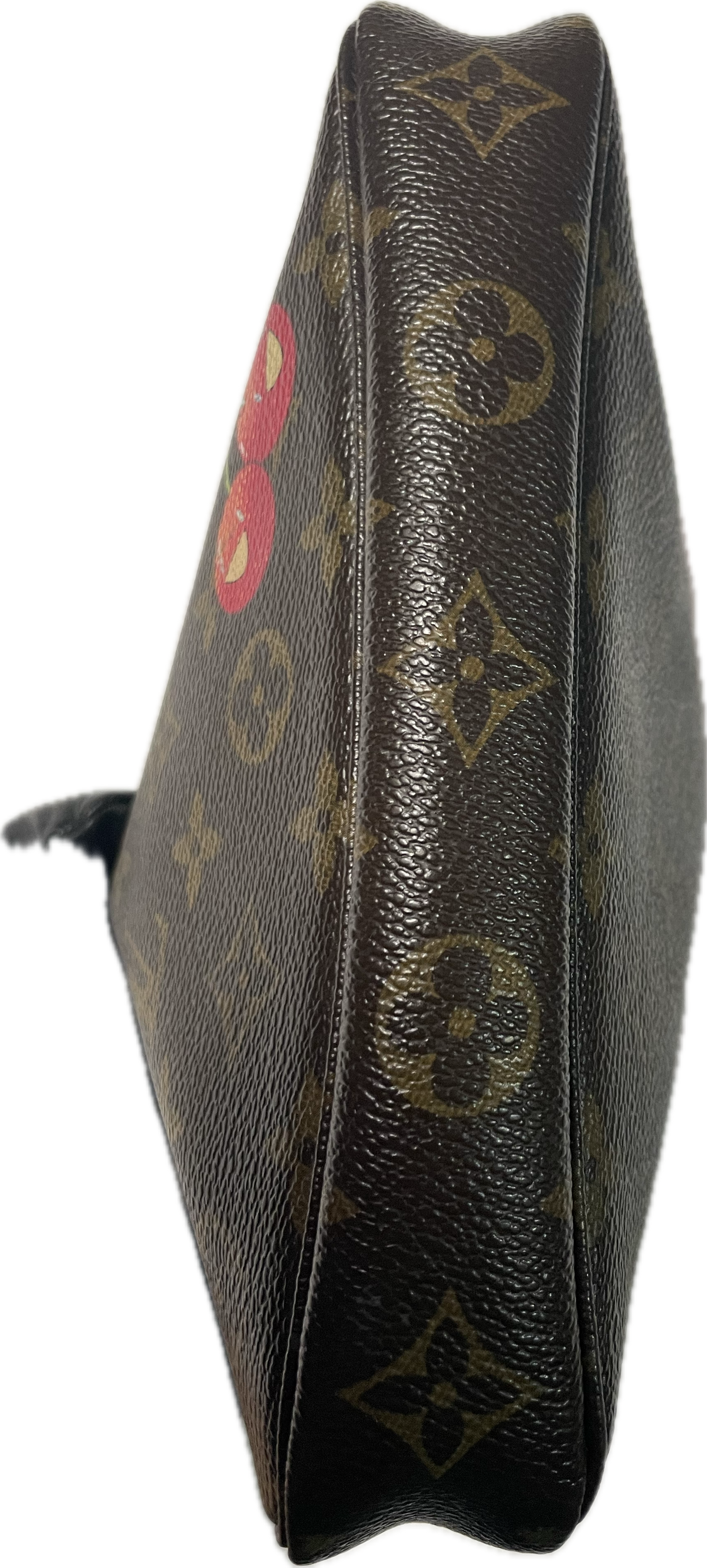 Takashi Murakami Monogram Cherry Pochette LV Como nuevo 6