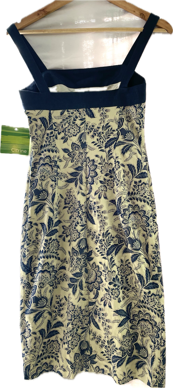 Vestido Tubo Midi Floral CITRINE (XS) NUEVO CON ETIQUETAS 5