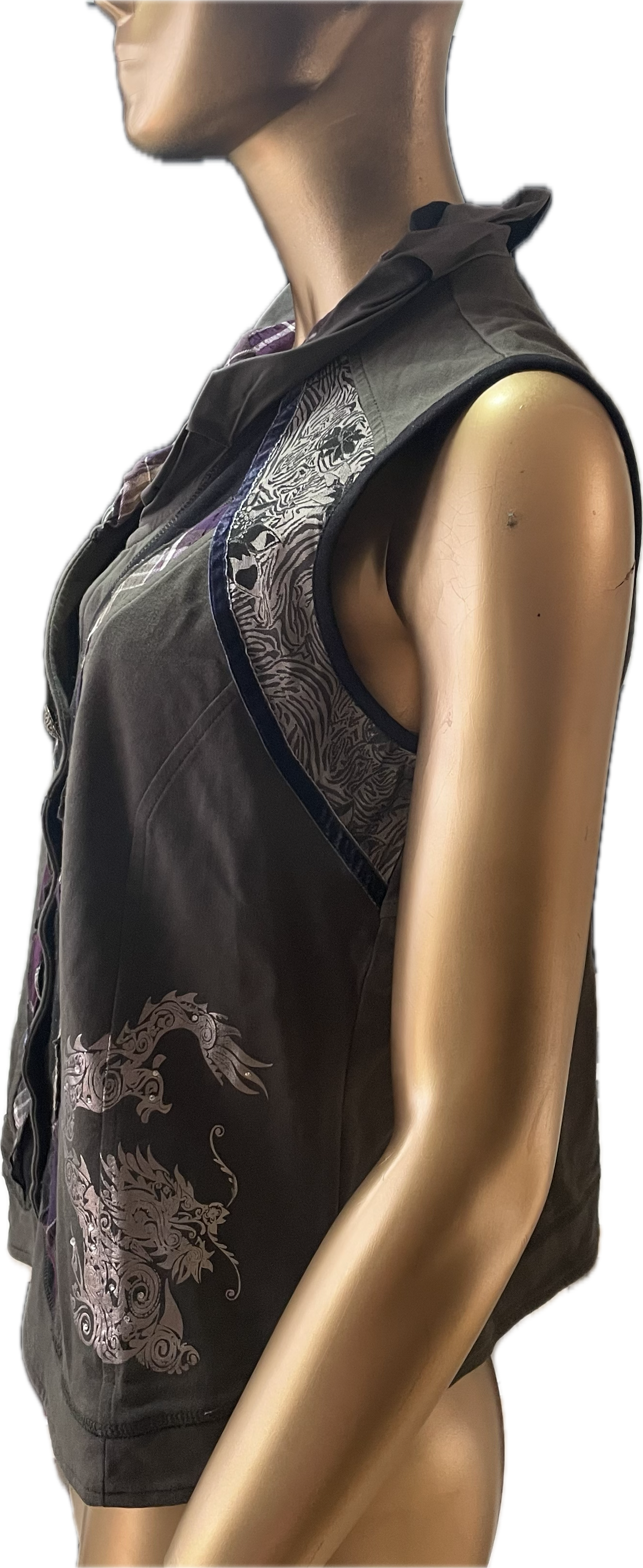 Gillet Diseño Brillos BIBA BY ESCADA (L) COMO NUEVO 5