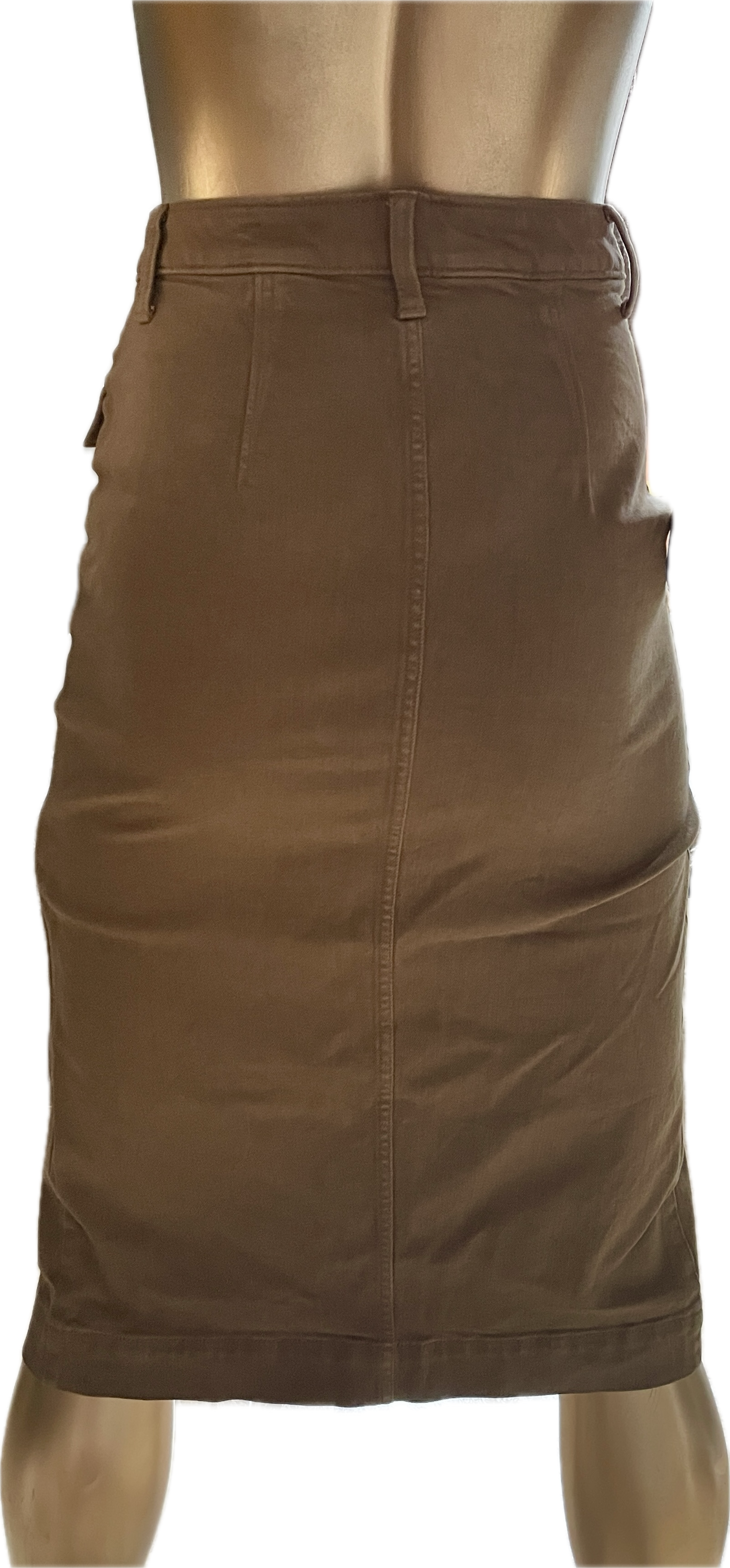 Falda Maxi Tubo Denim Button Front  (XS-S) BANANA REPUBLIC NUEVO CON ETIQUETAS  4