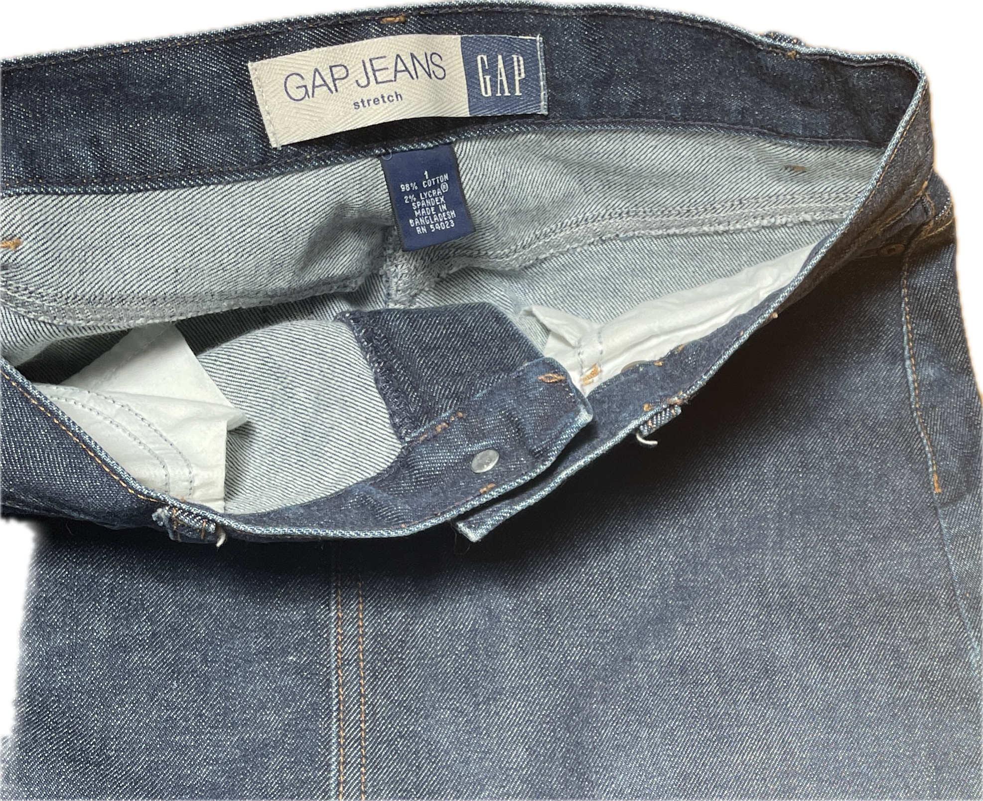 Falda Maxi Slit Delantero Denim GAP JEANS (S) NUEVO  3